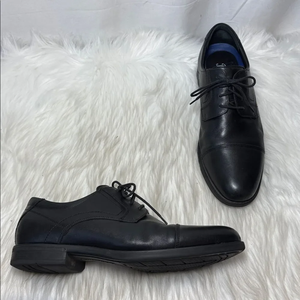Florsheim Classic Black Leather Men's‎ Oxford Dress Shoes Sz 13